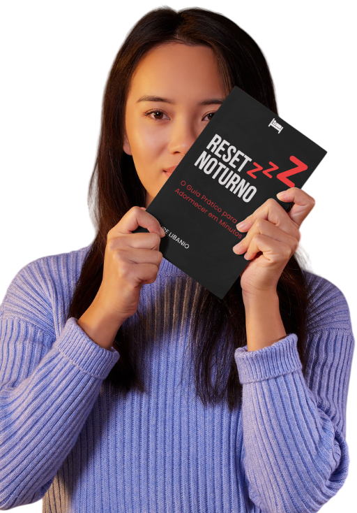 Como dormir rápido em 1 minuto — capa do guia Reset Noturno